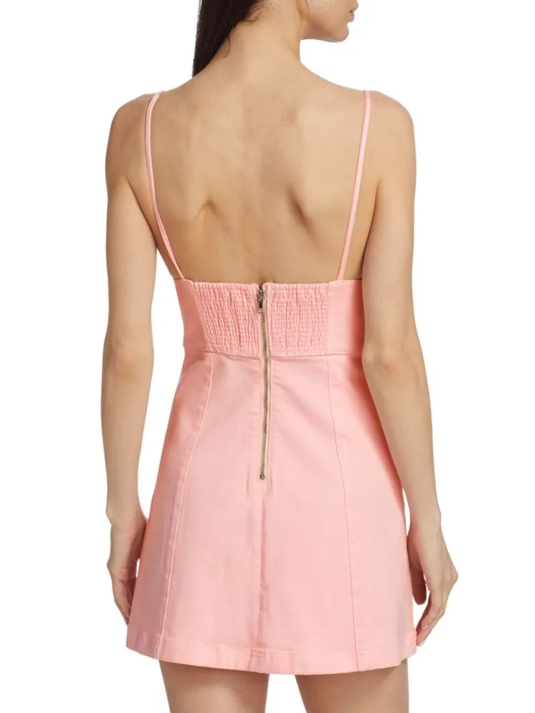 Alice   Olivia Carli Empire Mini Dress in Petal