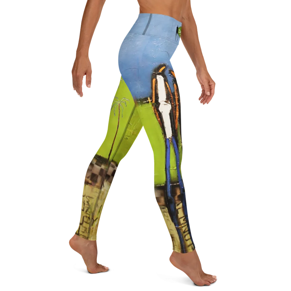 Back to the islands Yoga Leggings