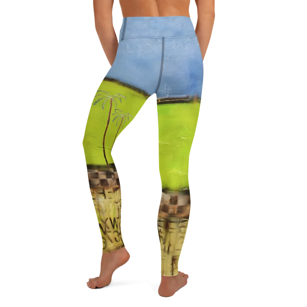 Back to the islands Yoga Leggings