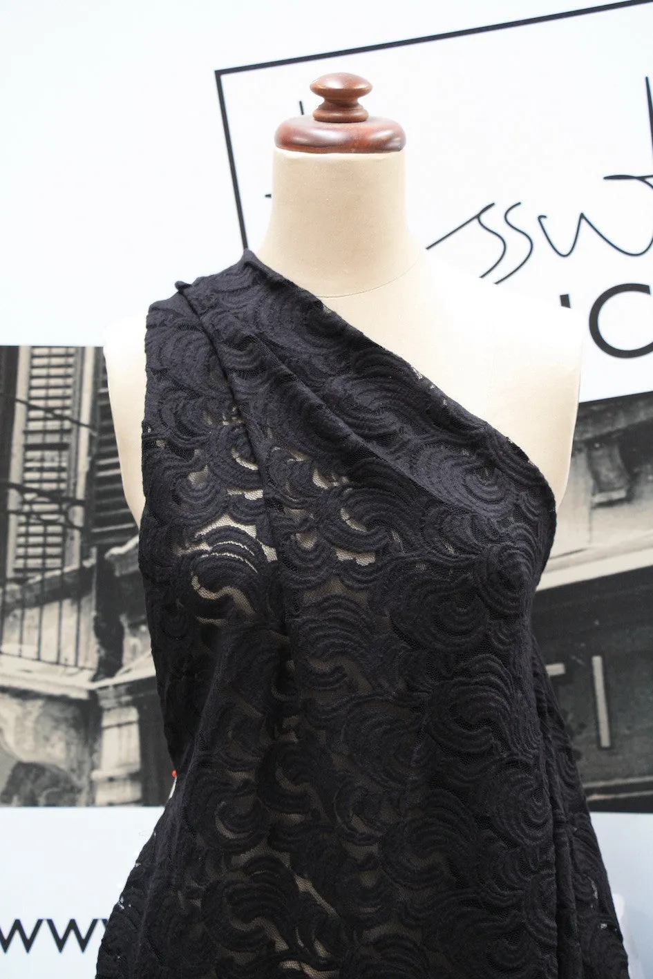 Black Shell Lace