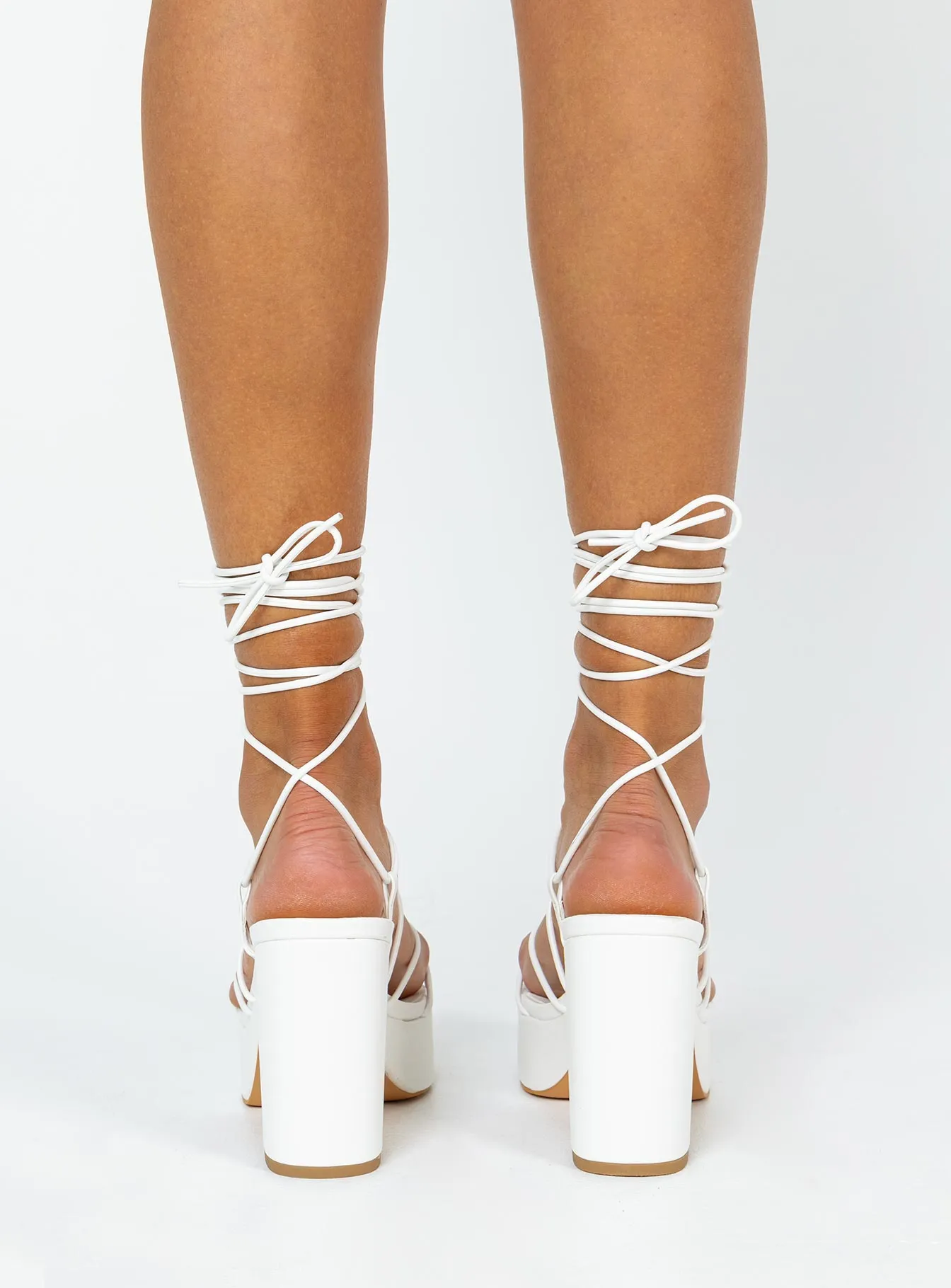 Bonita Heels White