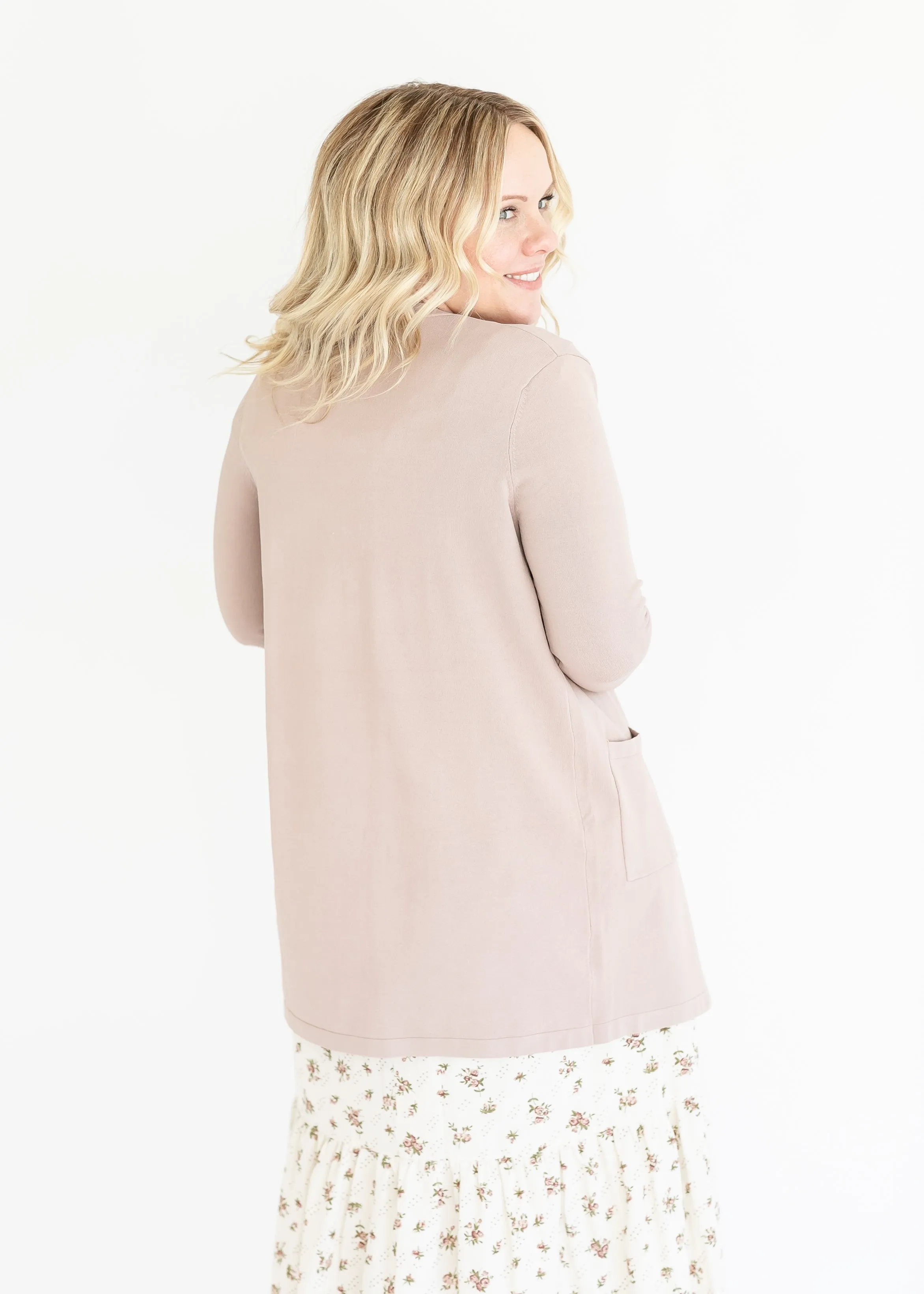 Cally Open Front Cardigan - FINAL SALE