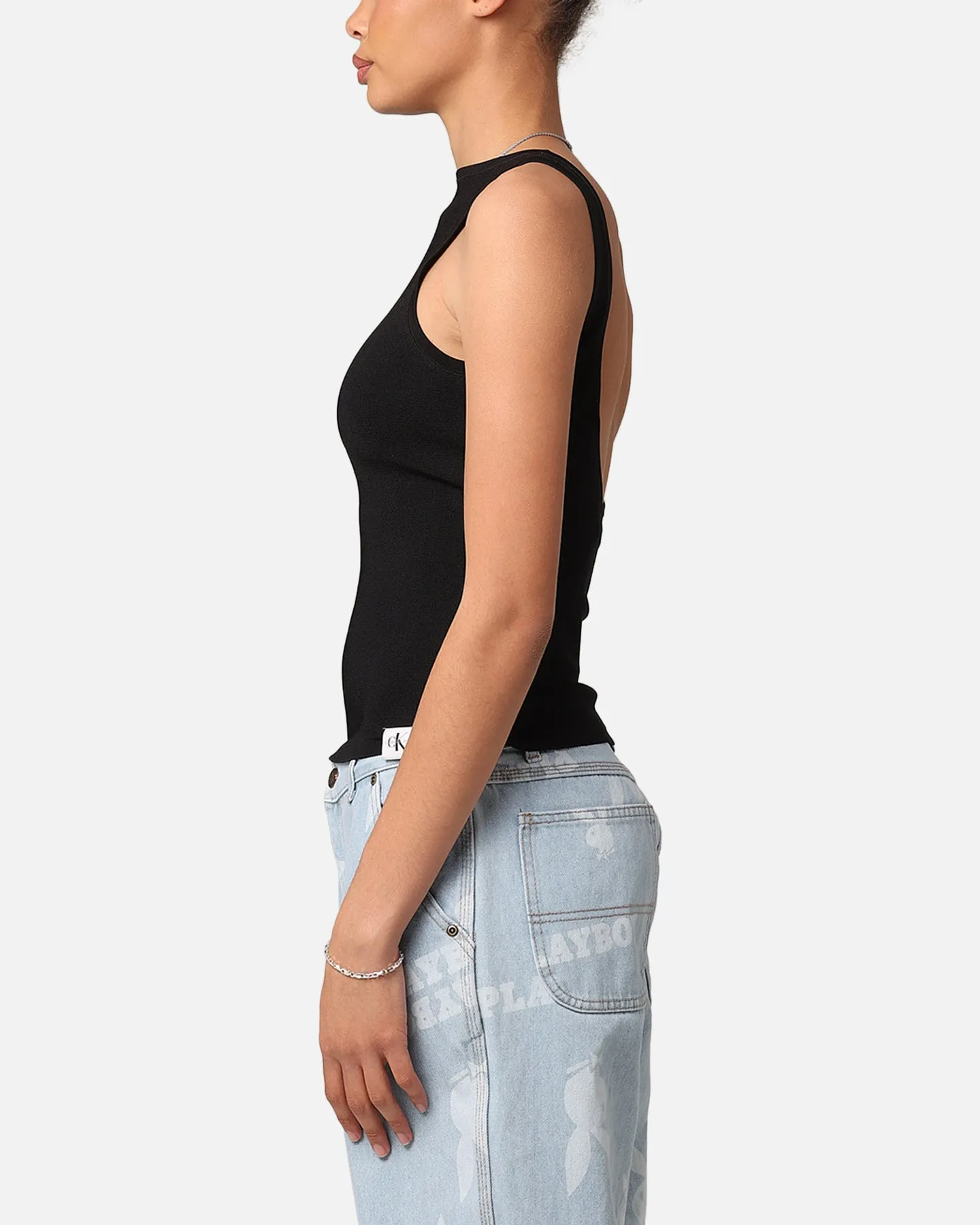 Calvin Klein Women's Archive Sweater Tank Black