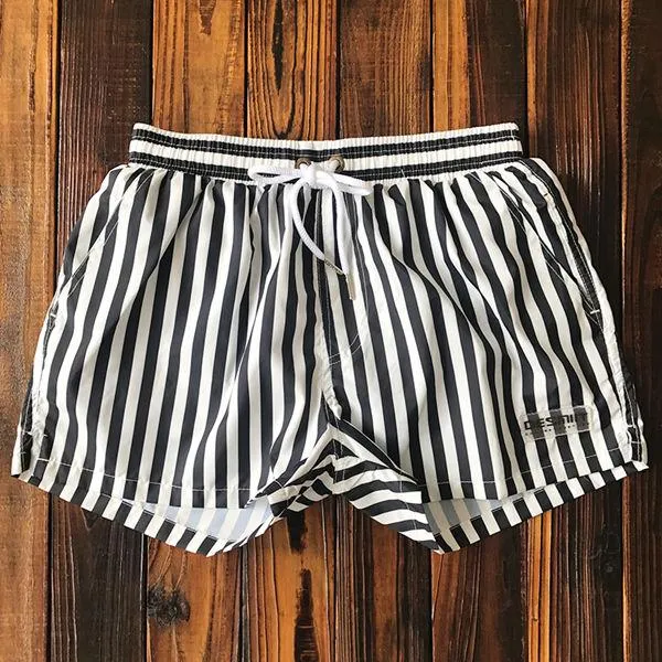 Desmiit Striped Board Shorts