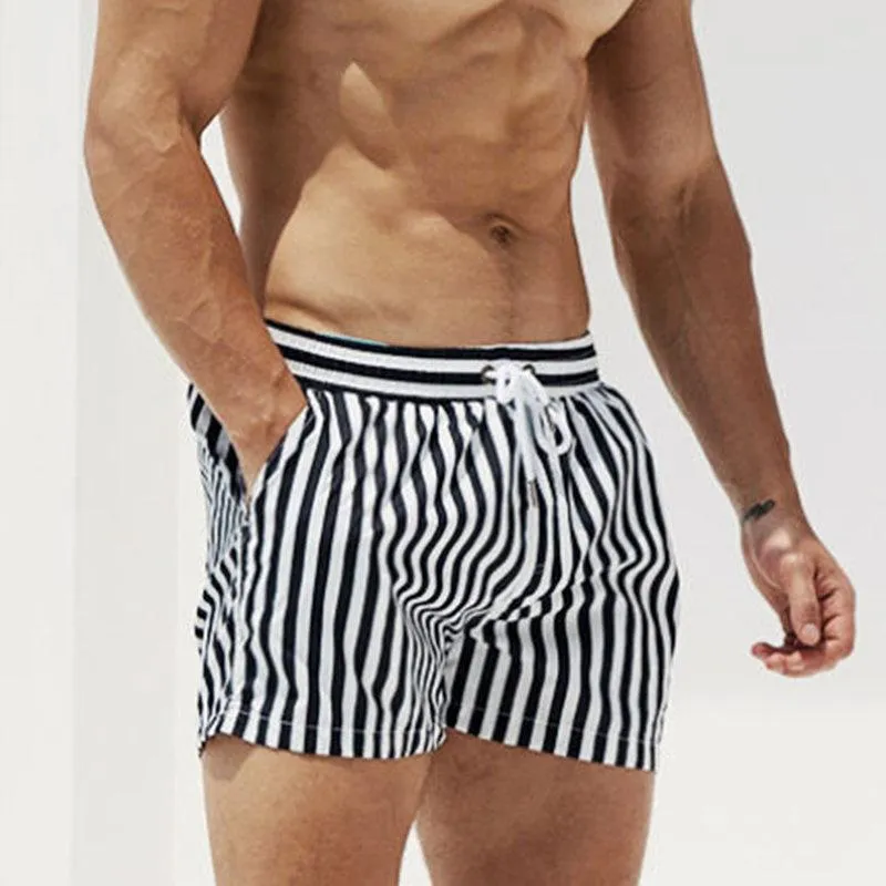 Desmiit Striped Board Shorts