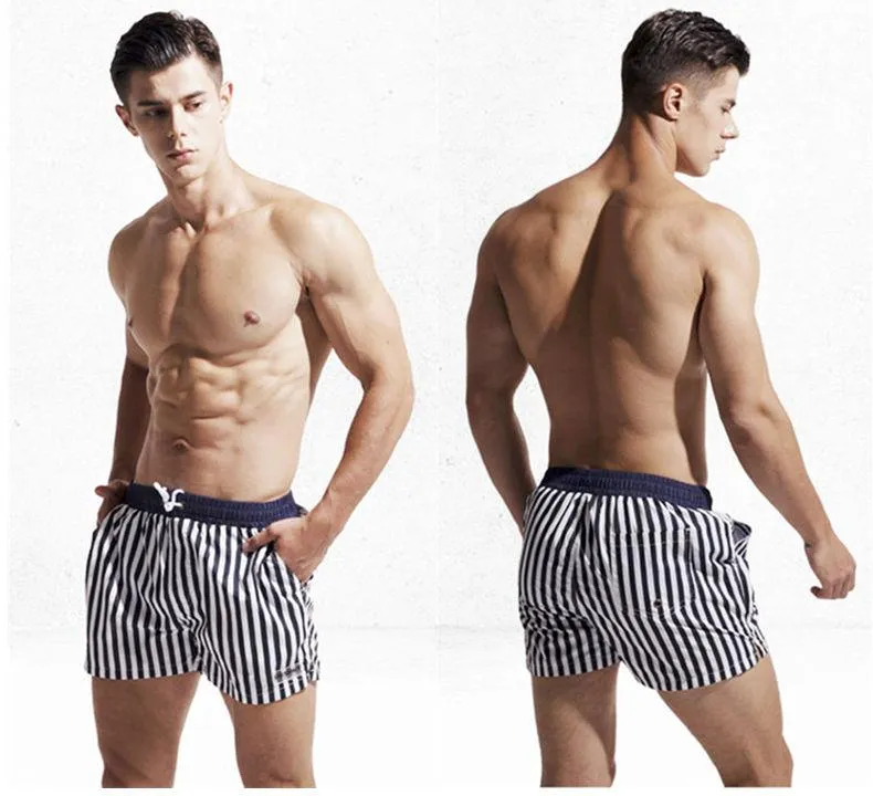 Desmiit Striped Board Shorts