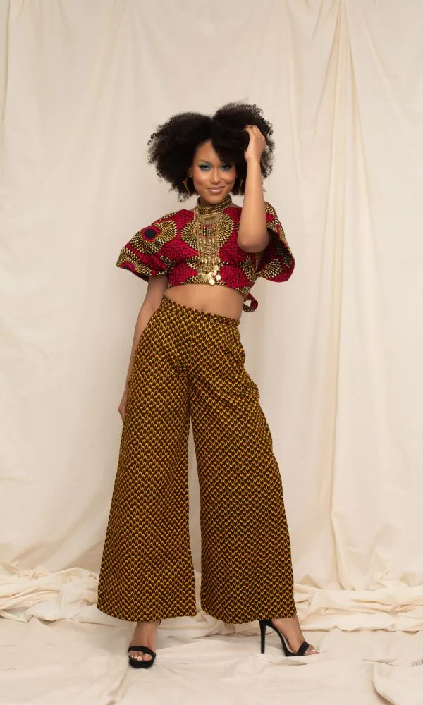 Feza Wide Leg Pant