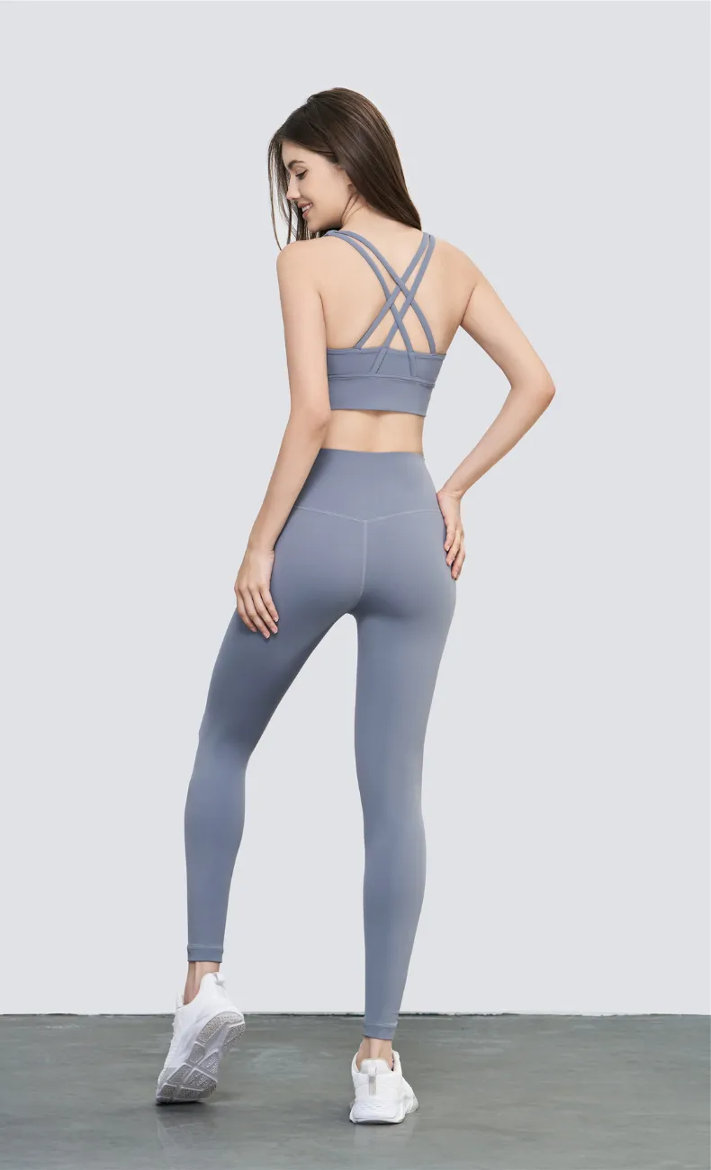 Indira Open Back Sports Bra