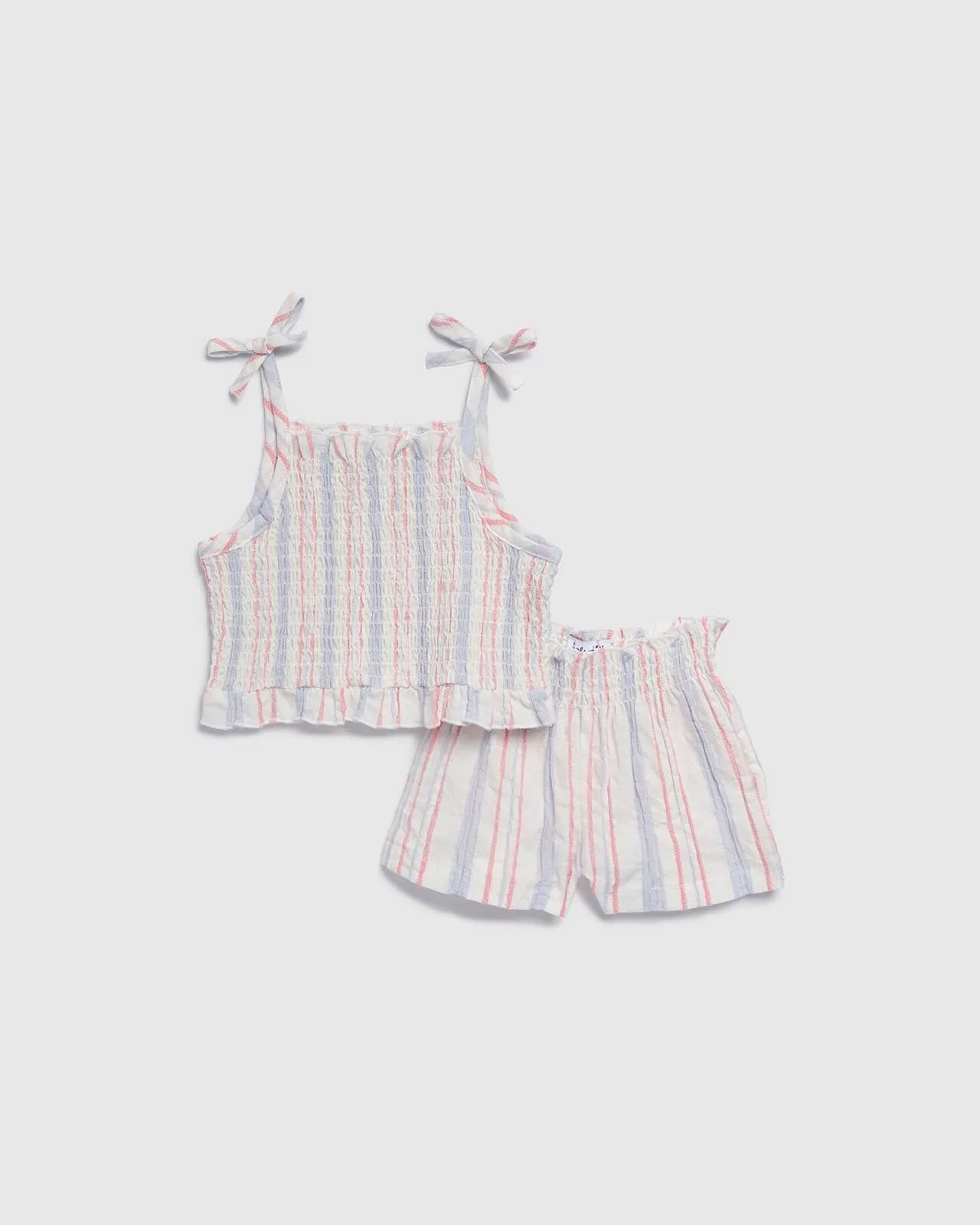 Infant Girls Carnival Stripe Tank Set