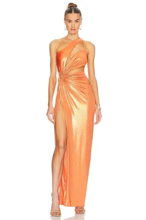 Jngelique Mahala dress, Metallic Orange