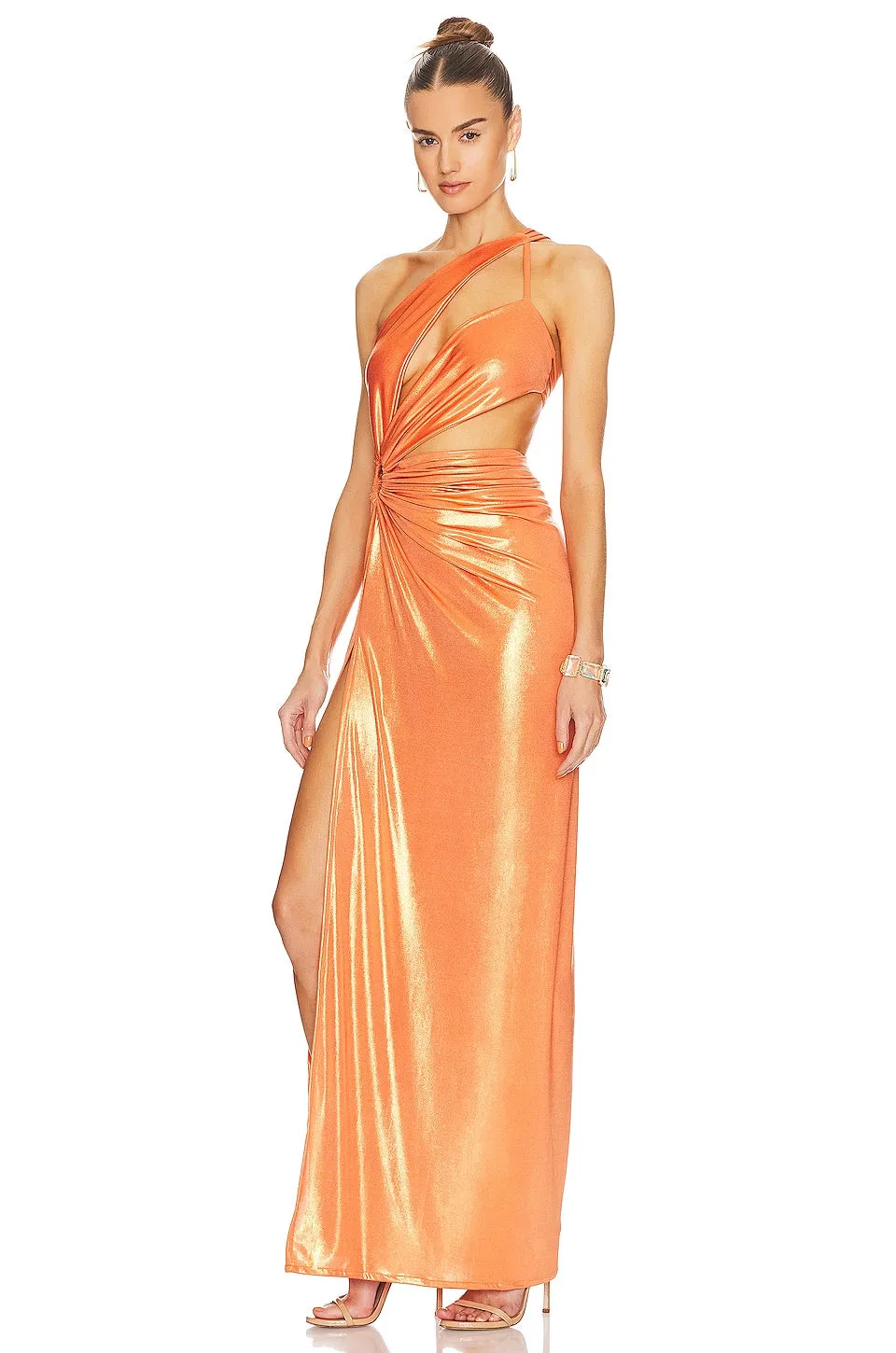 Jngelique Mahala dress, Metallic Orange