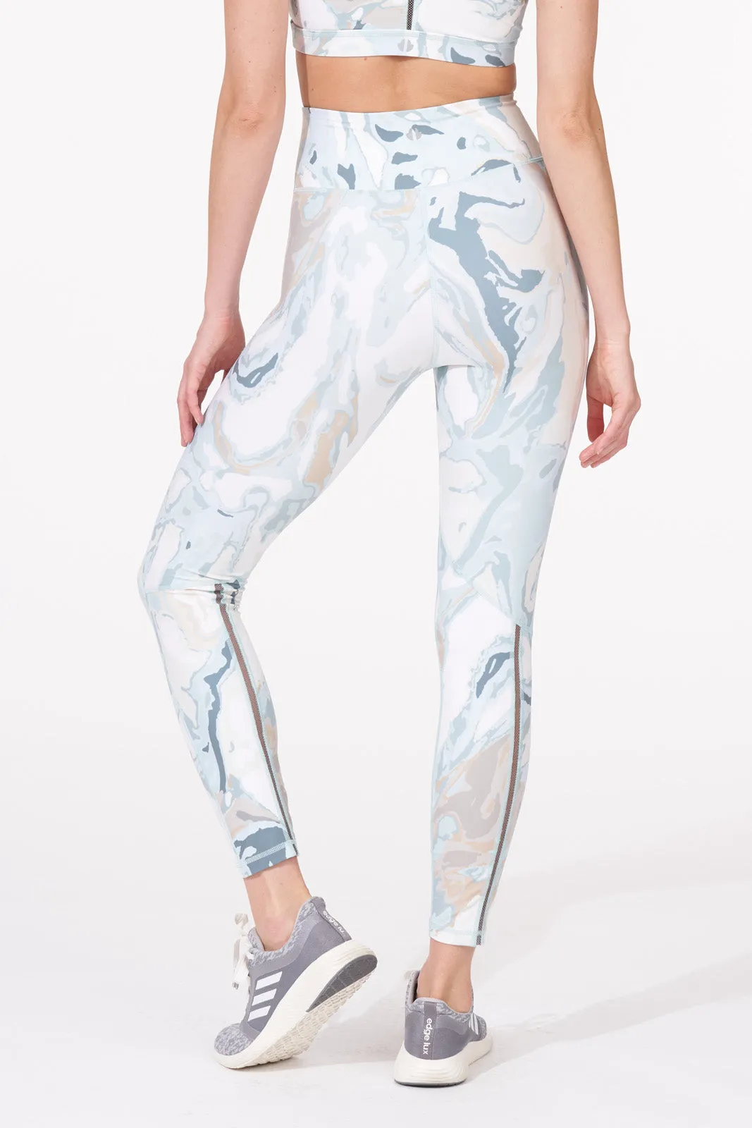 Marble Print 7/8 Legging, Marble Print