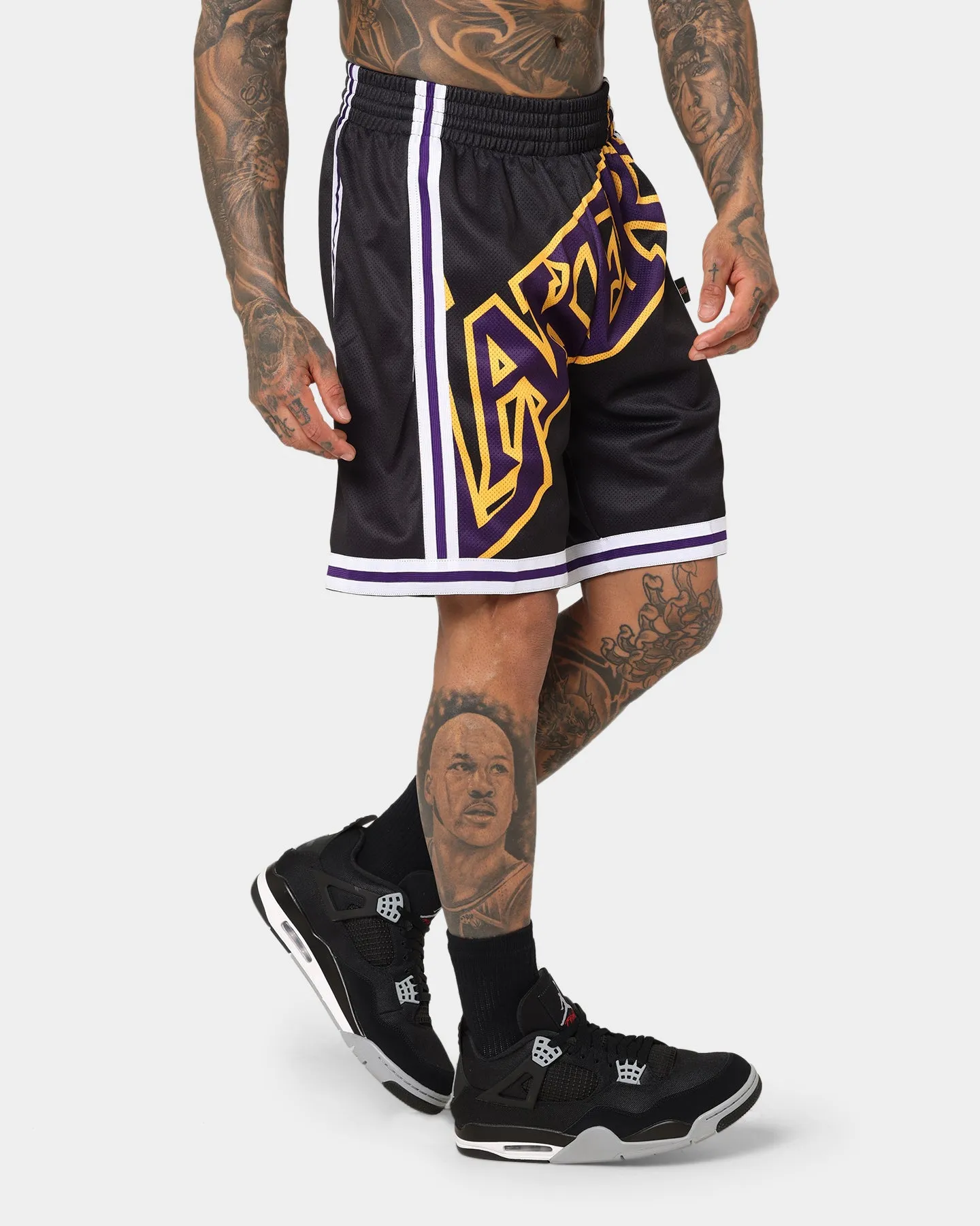 Mitchell & Ness Los Angeles Lakers Blown Out Fashion Shorts Black