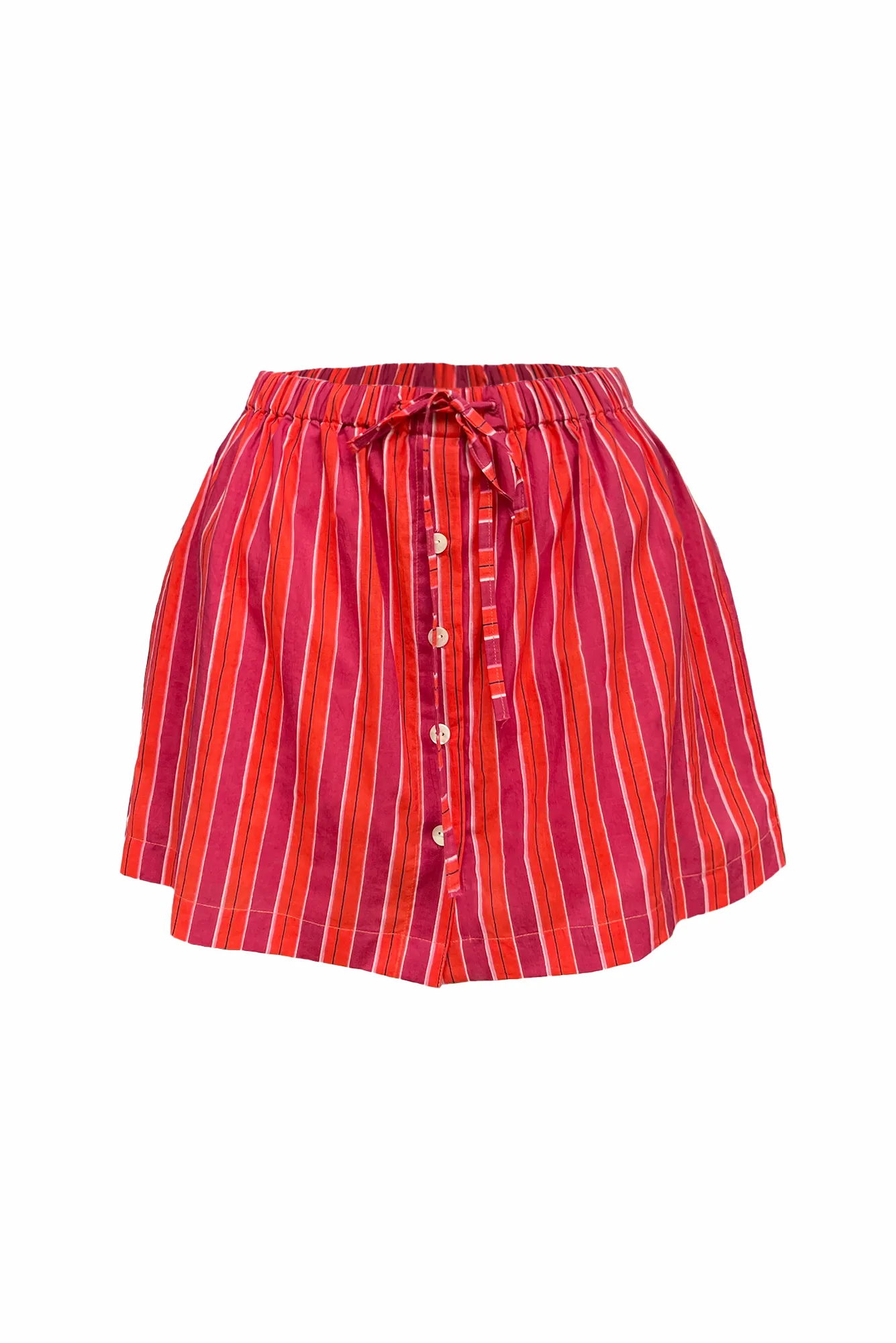 Nainital Skorts (Orange & Red)