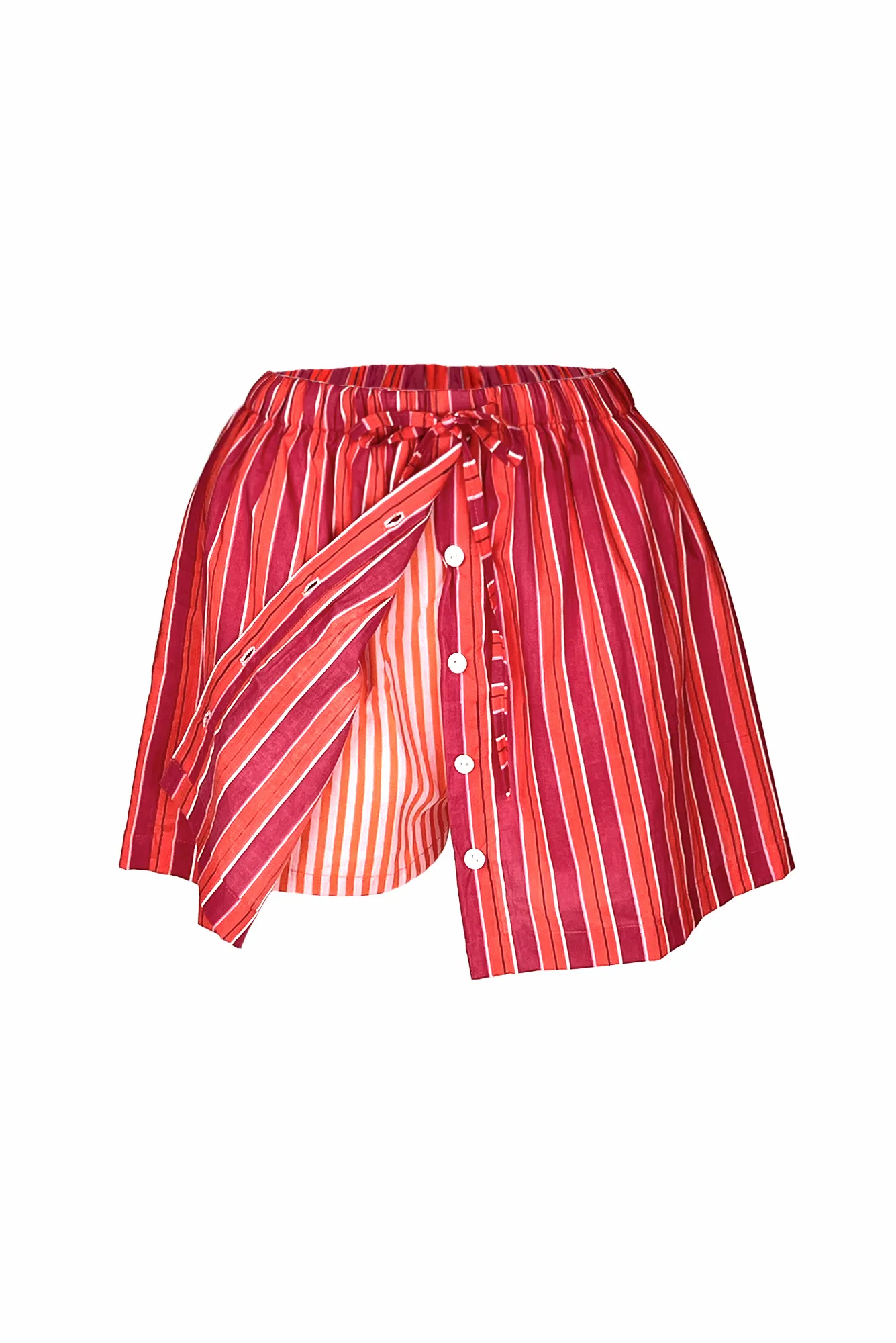 Nainital Skorts (Orange & Red)