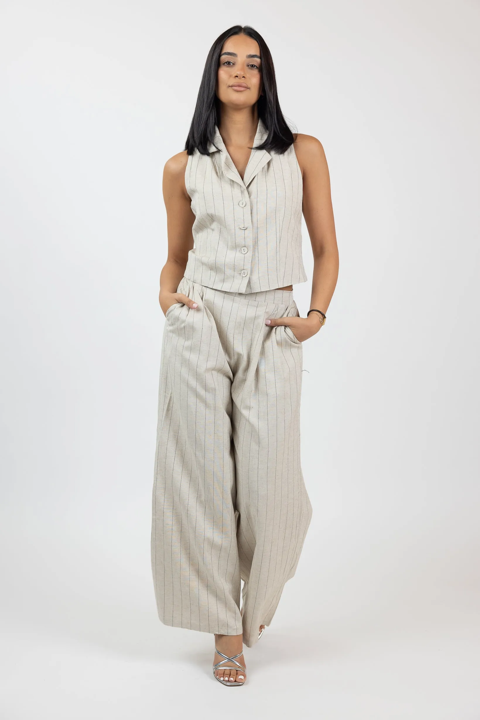 Olivia Pin Stripe Pants