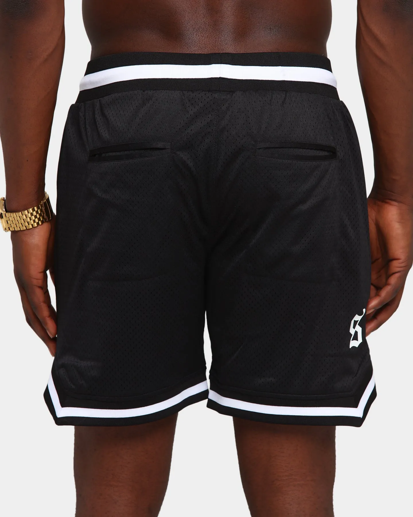 Saint Morta Southside Basketball Shorts Black/White