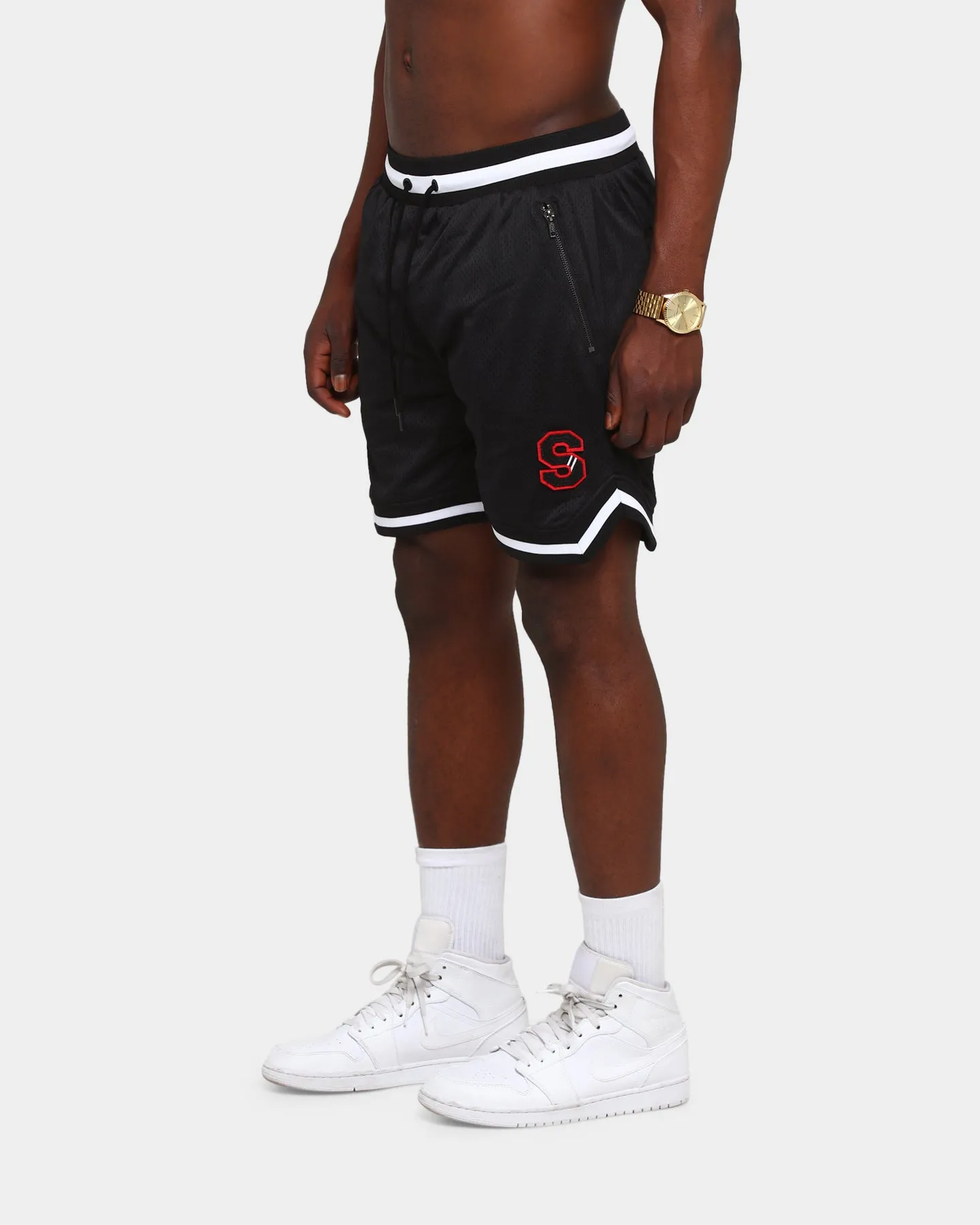 Saint Morta Southside Basketball Shorts Black/White