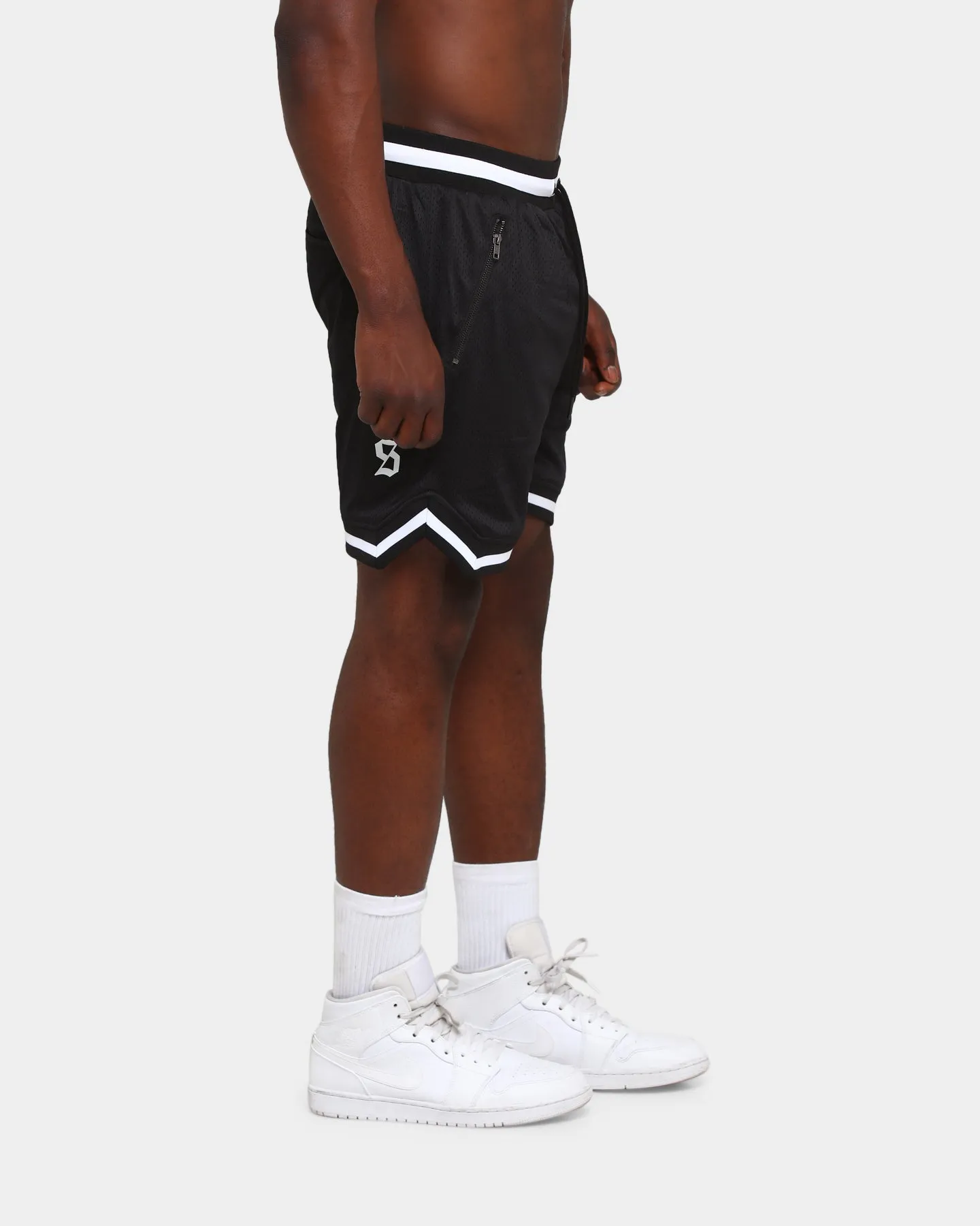 Saint Morta Southside Basketball Shorts Black/White