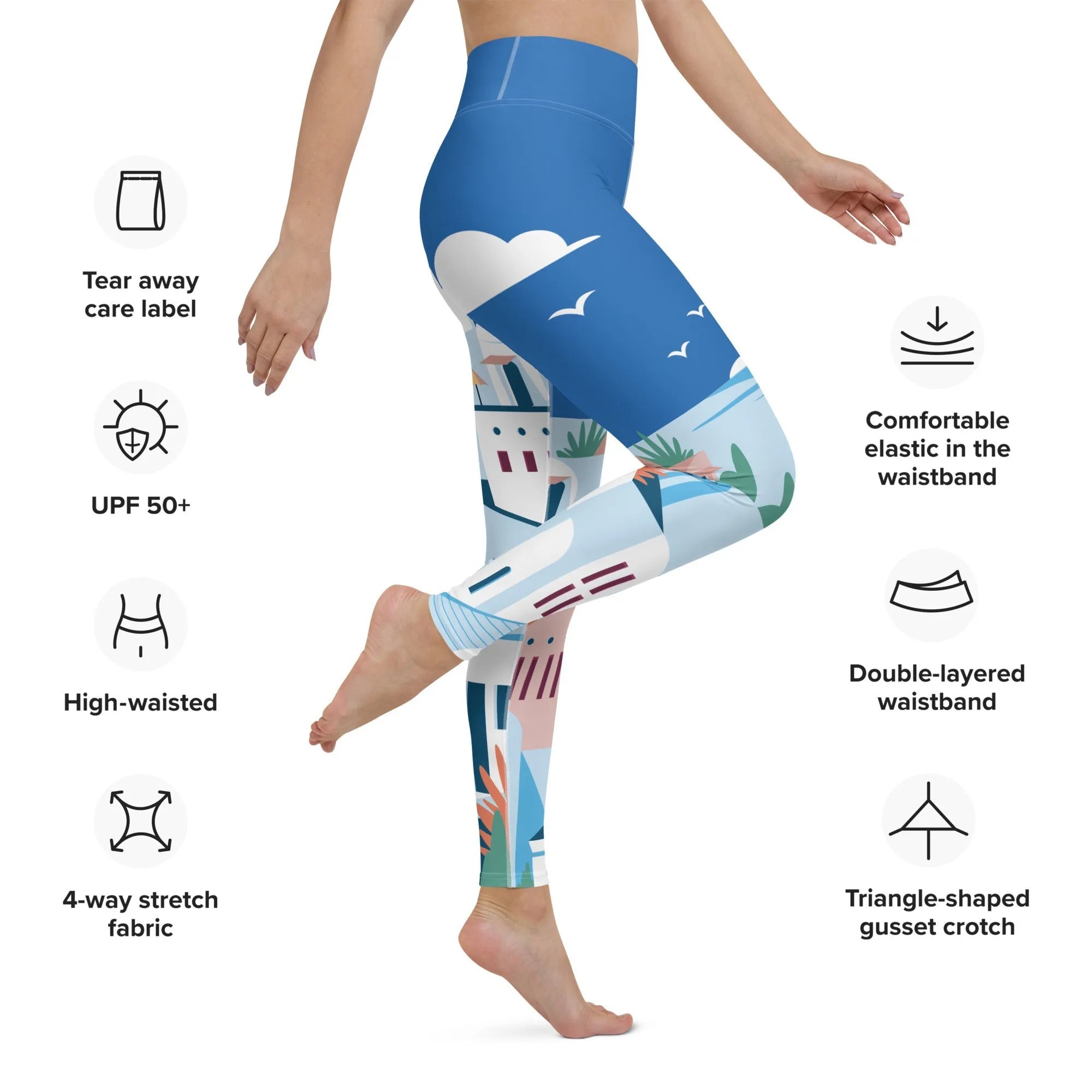 Santorini Yoga Leggings