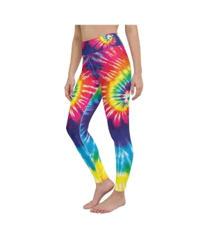 Tie Dye Swirl Yoga Pants