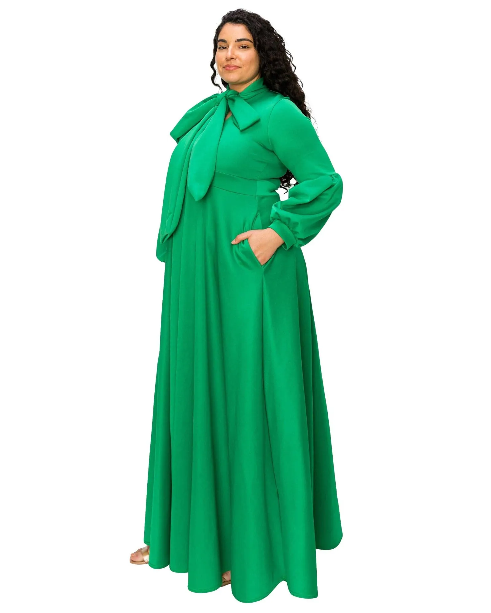 Tiger Bella Donna Dress | Kelly Green