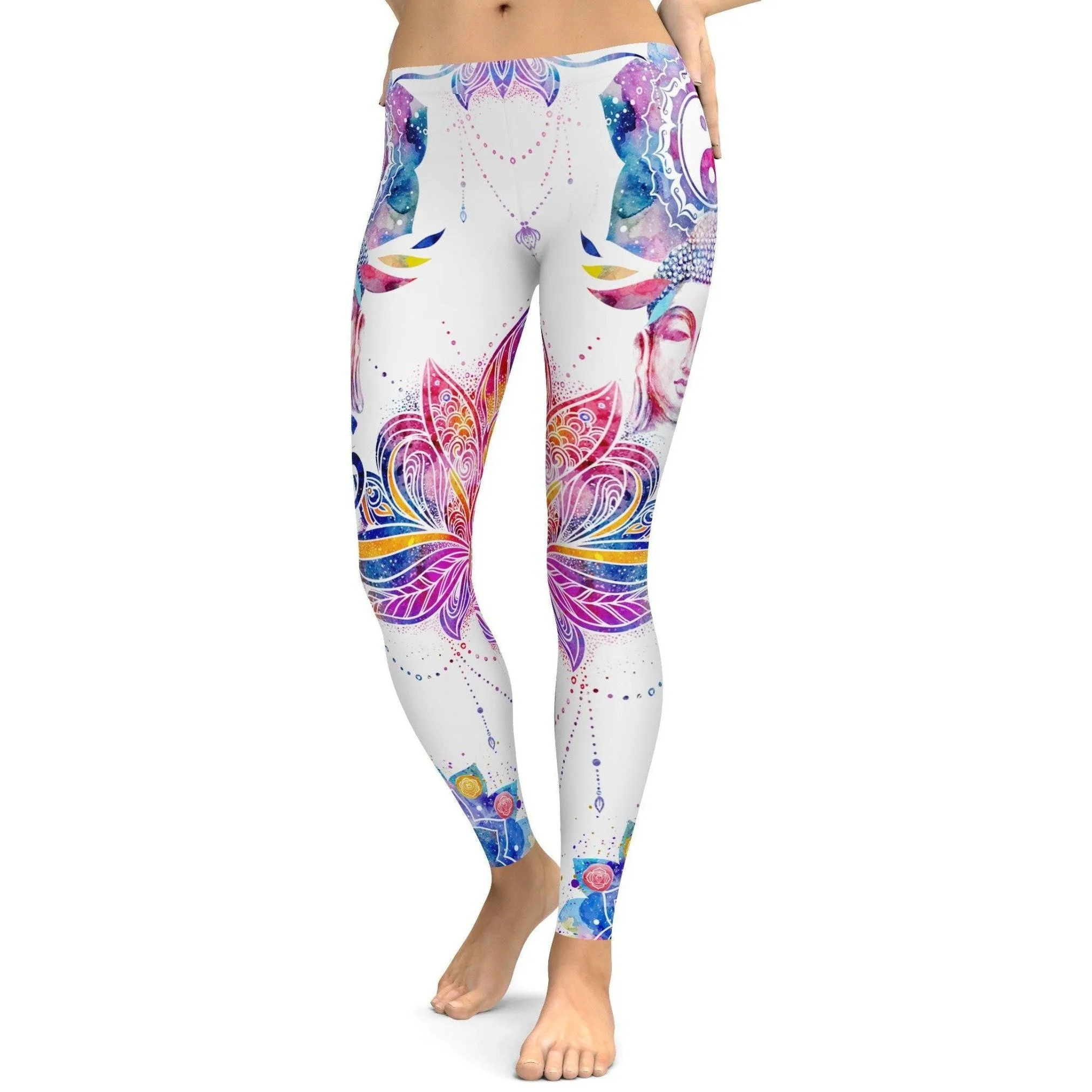 Watercolor OM Leggings