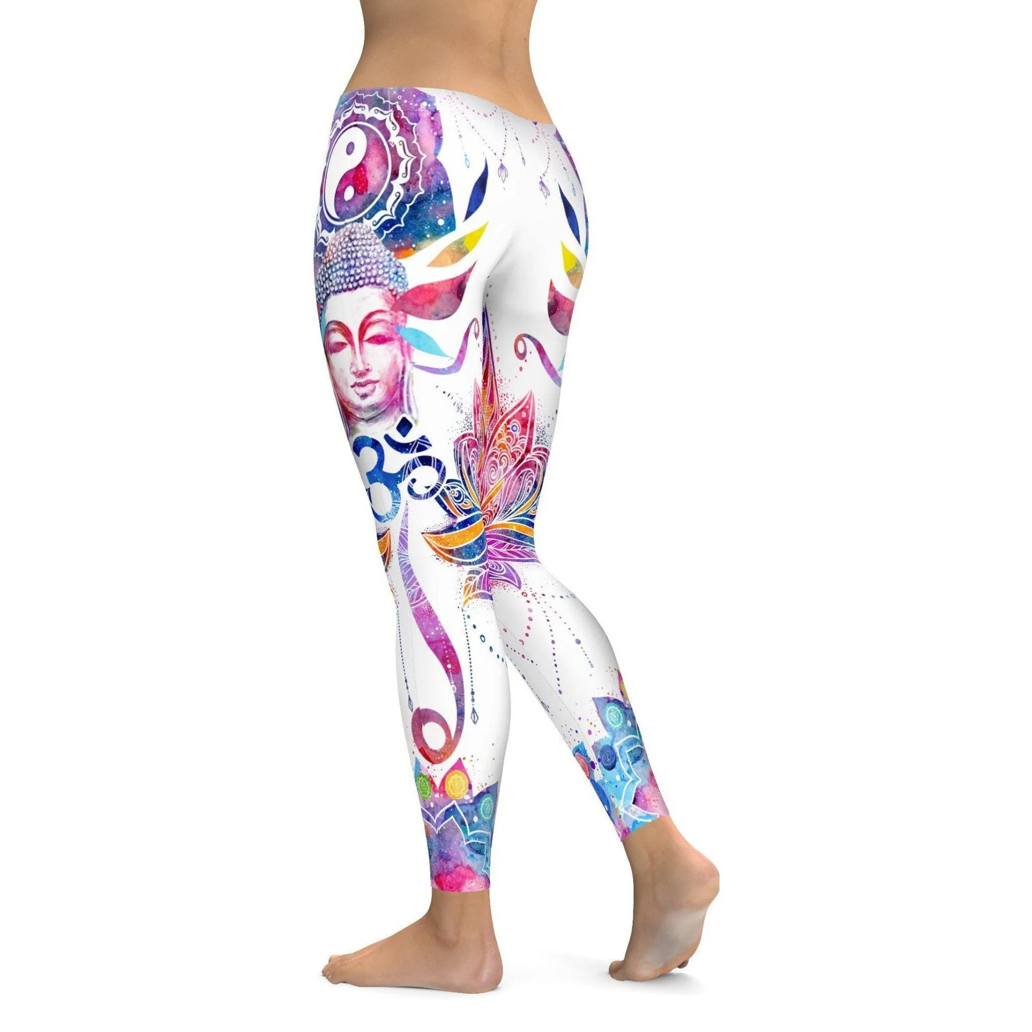 Watercolor OM Leggings