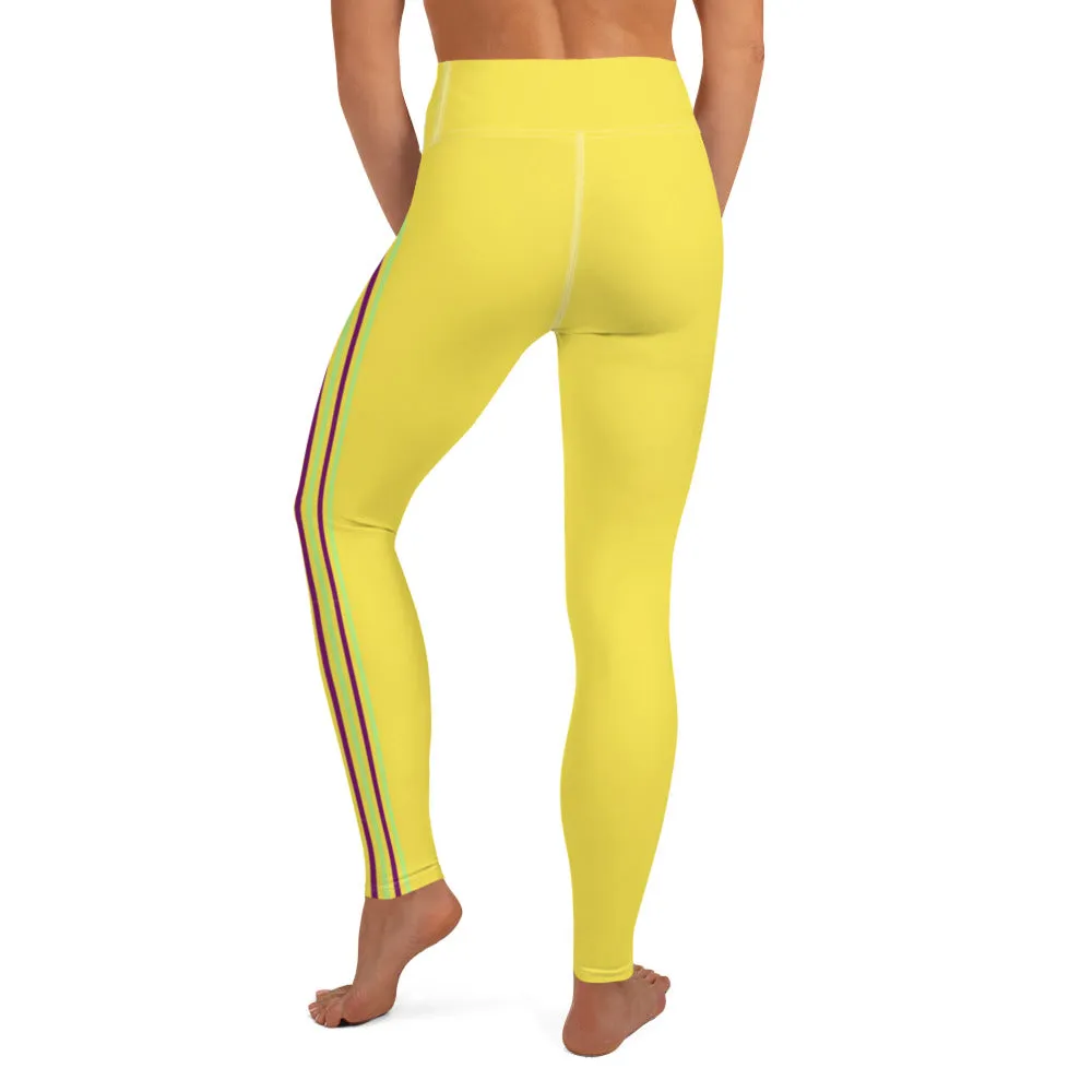 Yellow Yoga Leggings.