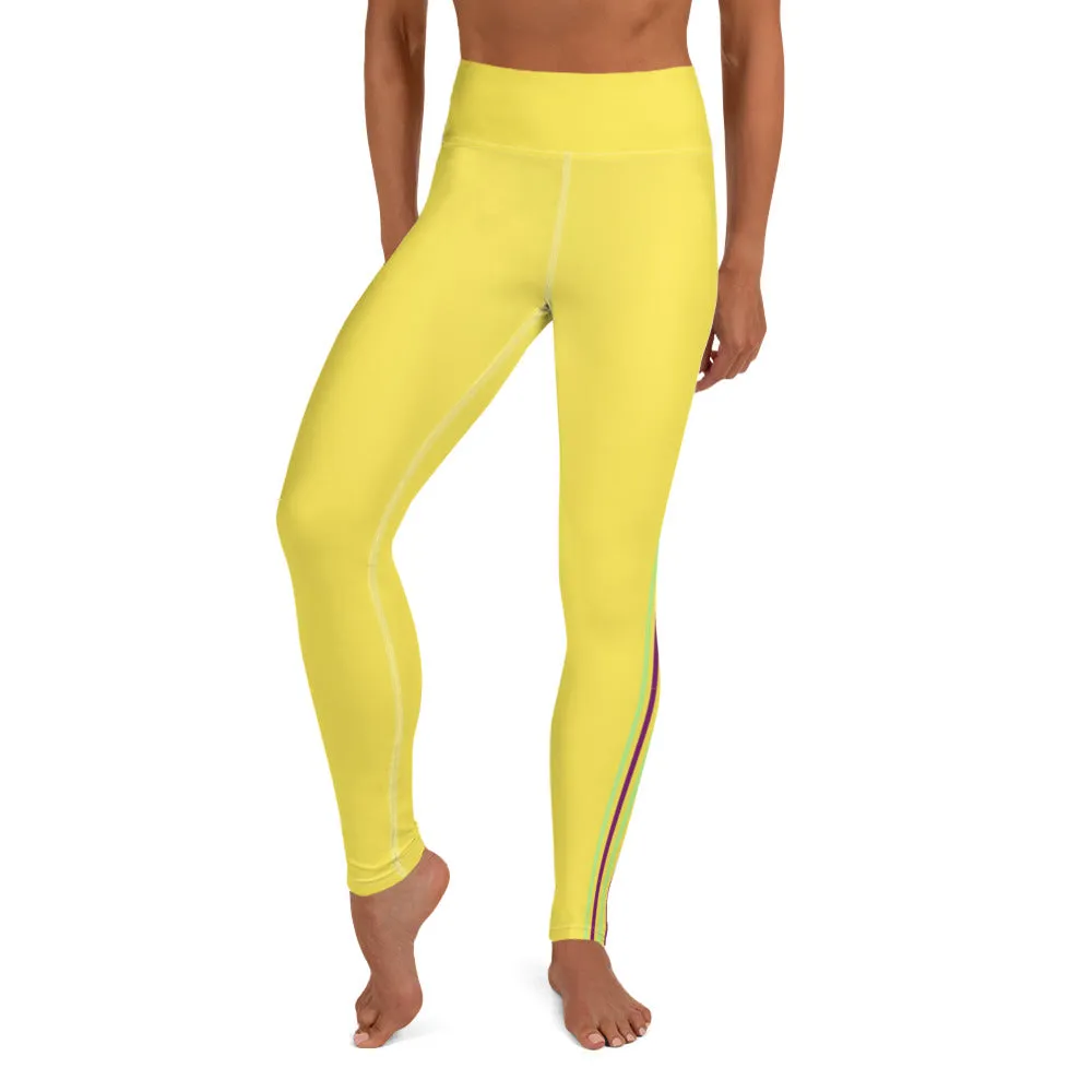 Yellow Yoga Leggings.