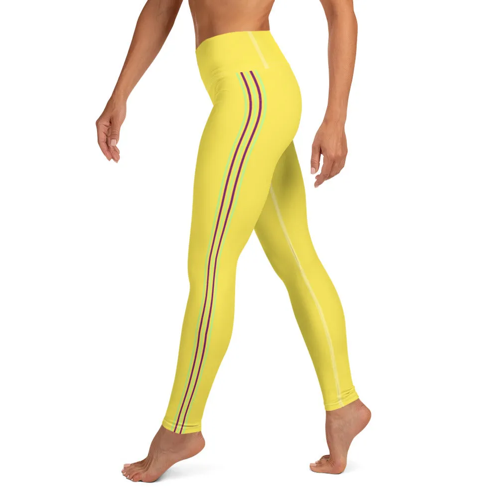 Yellow Yoga Leggings.