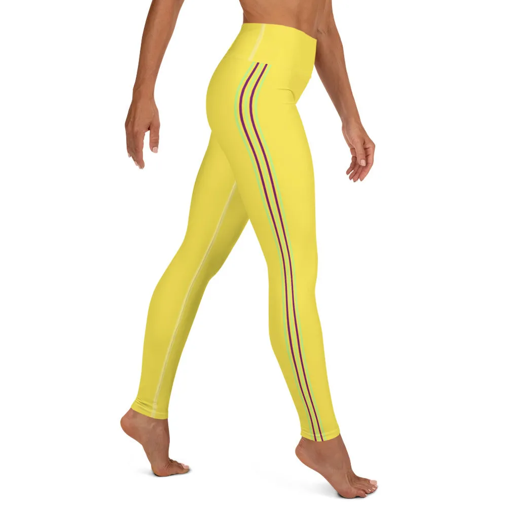 Yellow Yoga Leggings.